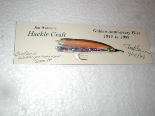 Jim Warner Golden Winnipesaukee Smelt