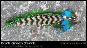 Dark Green Perch - Kevin Kirkelie